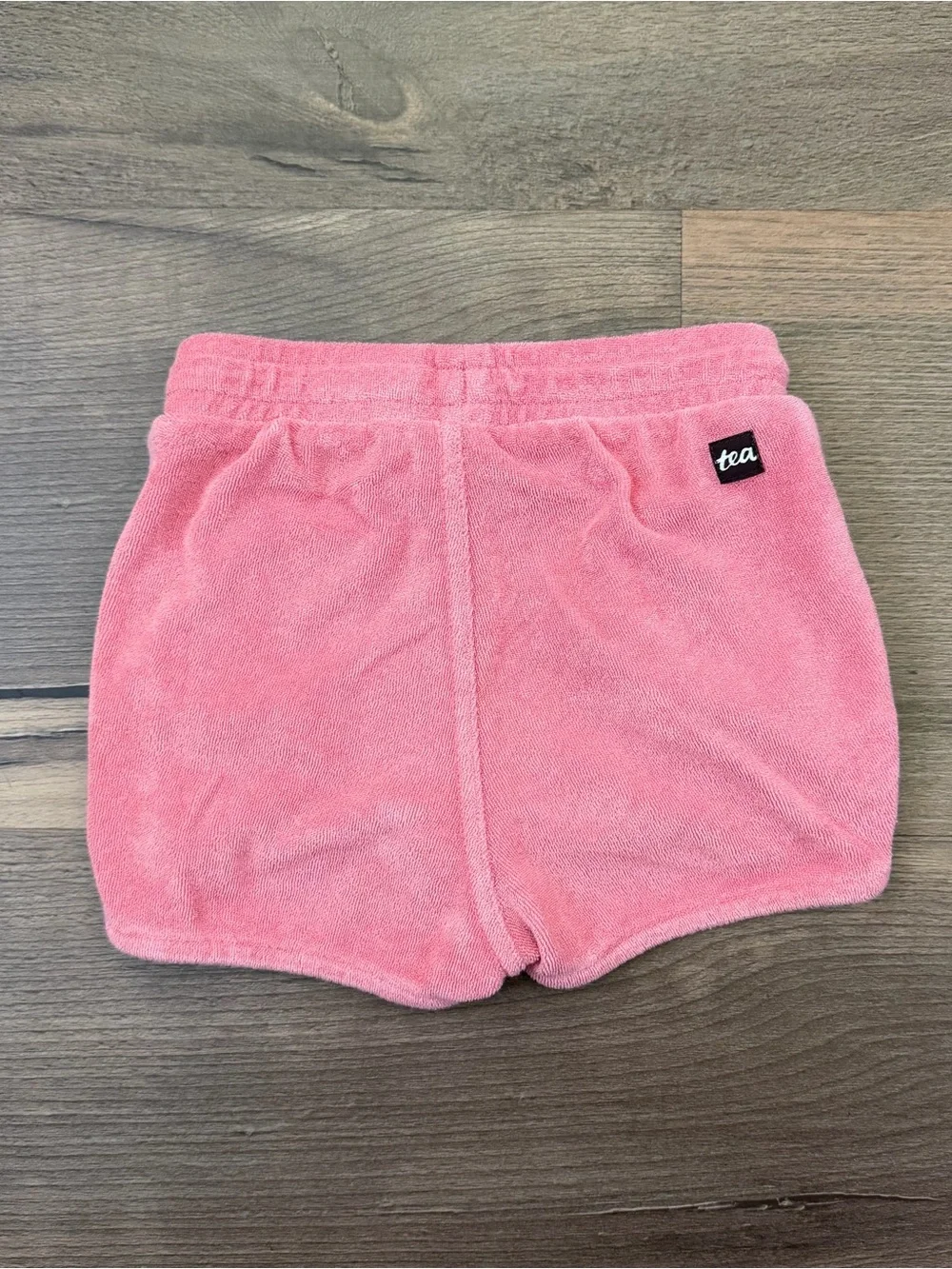 Tea Collection Toddler Pink Terry Cloth Sporty Shorts Size 2